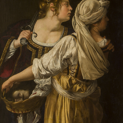 peinture artemisia judith servante